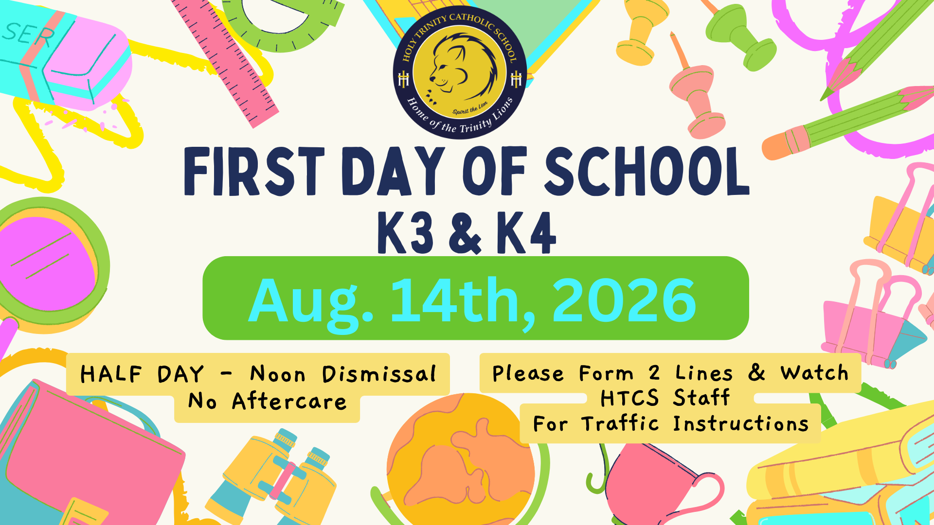 Fun Colorful Back To School Educational Video