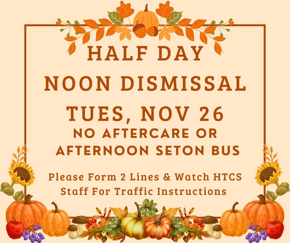 Half Day Tues