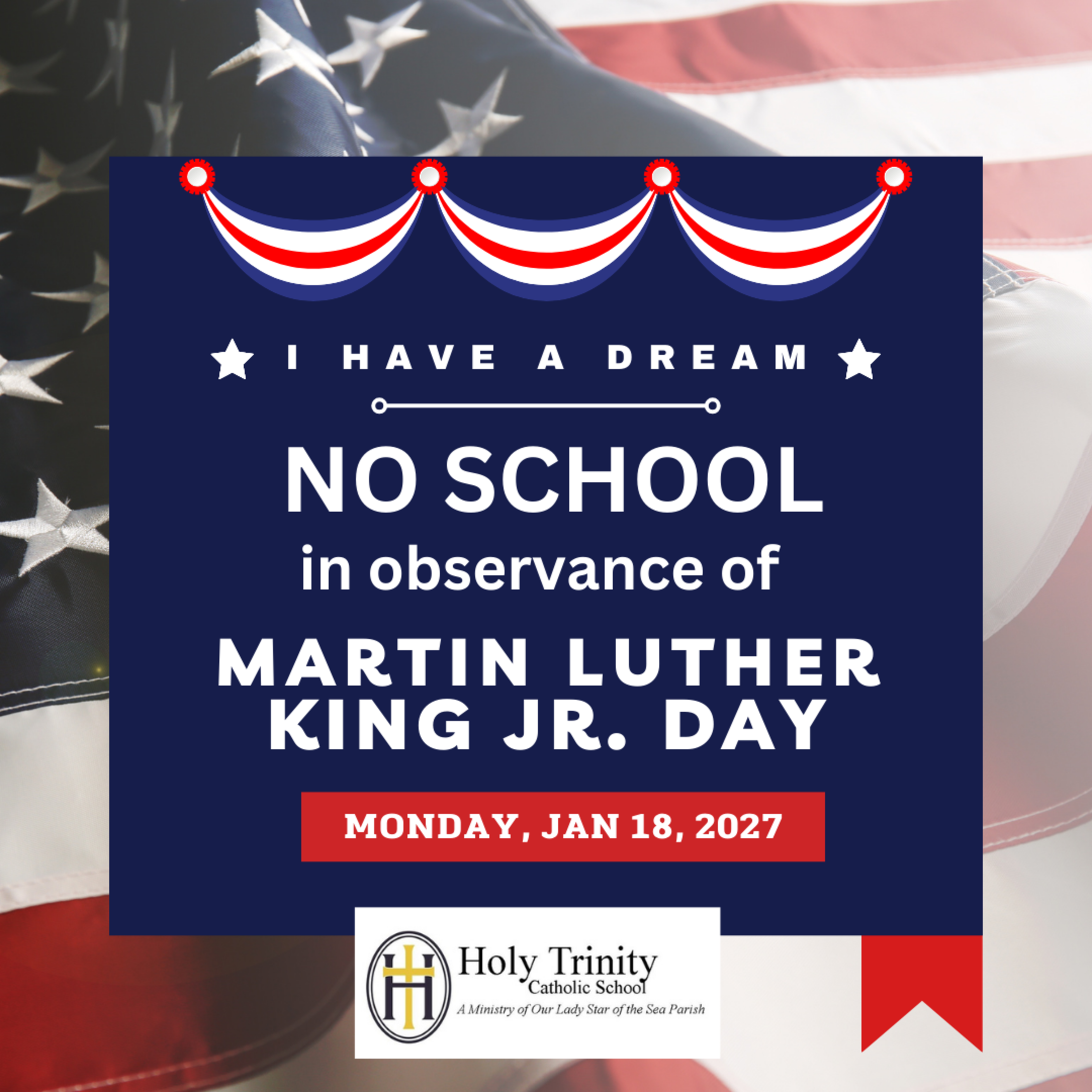 No School Martin Luther King Day 2027