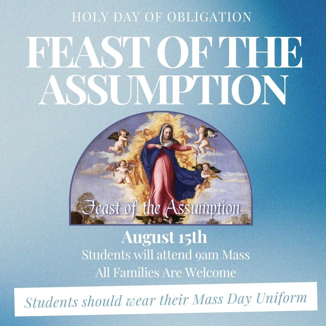 Aug 15 Holy Day Of Obligation
