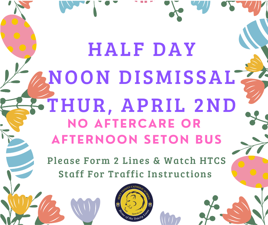Half Day April 2nd 1