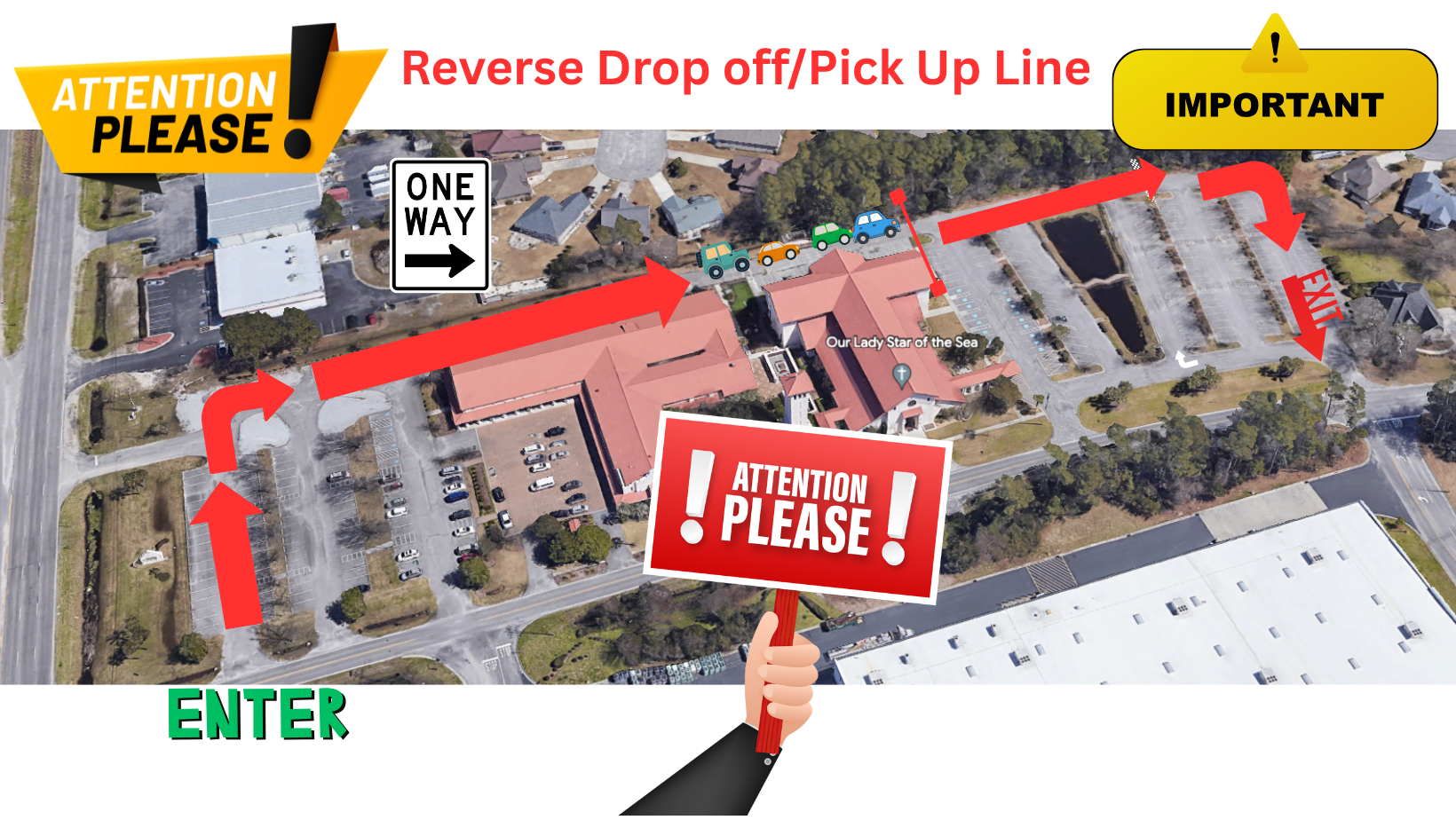 Reverse Drop Offpick Up