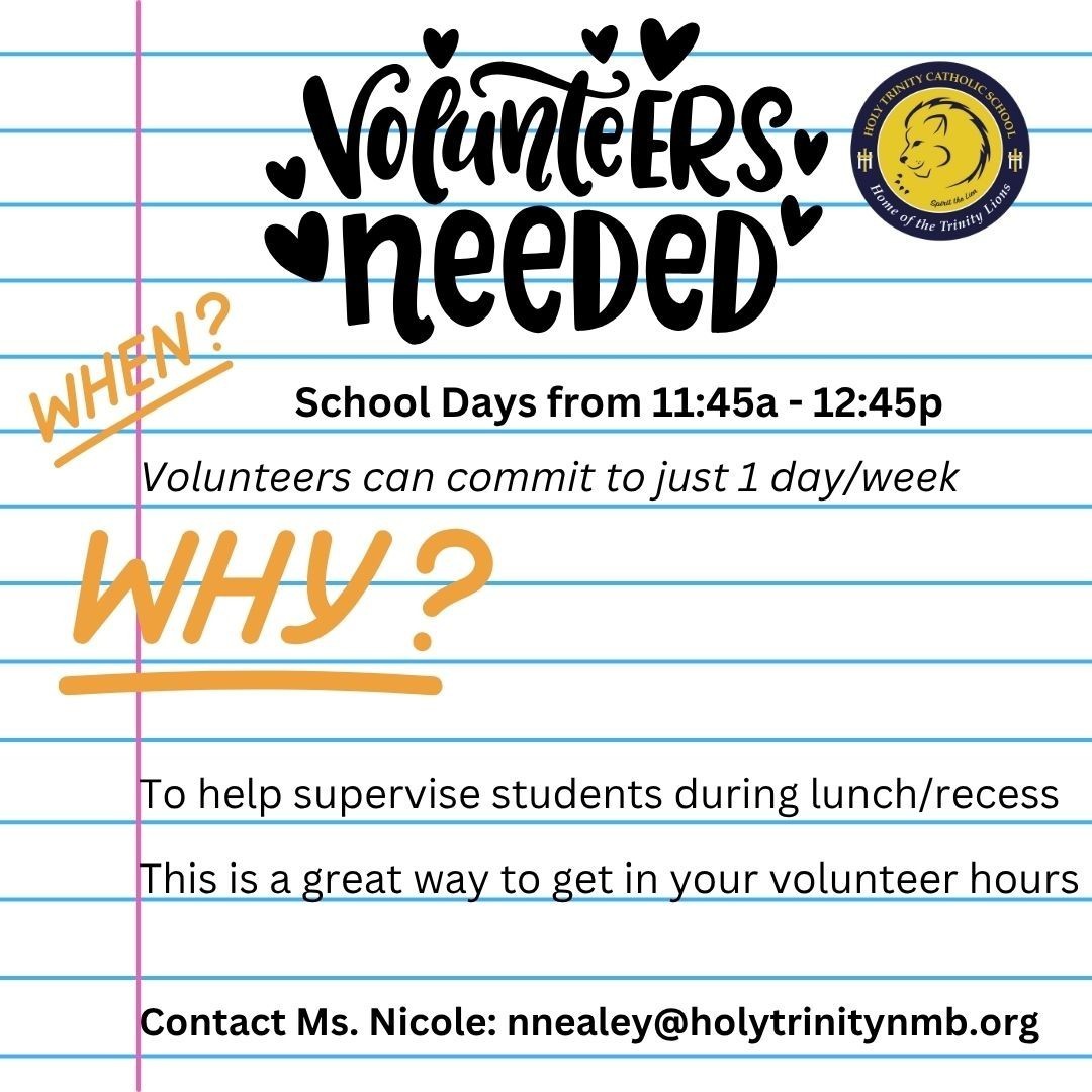 Volunteers Needed
